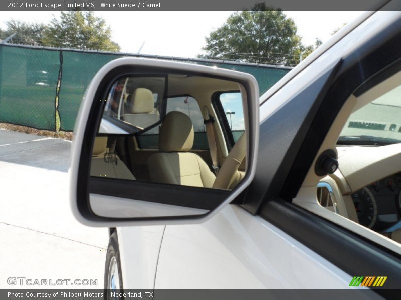 White Suede / Camel 2012 Ford Escape Limited V6