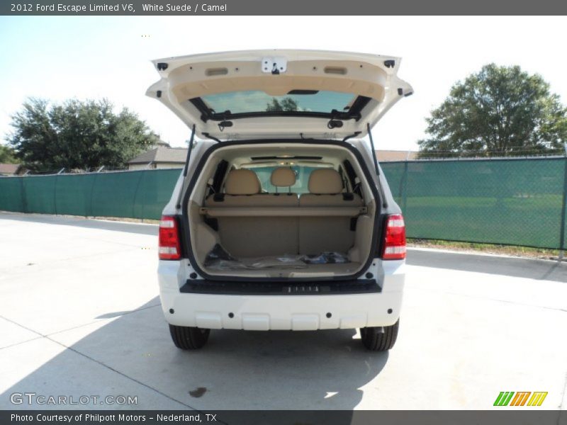 White Suede / Camel 2012 Ford Escape Limited V6
