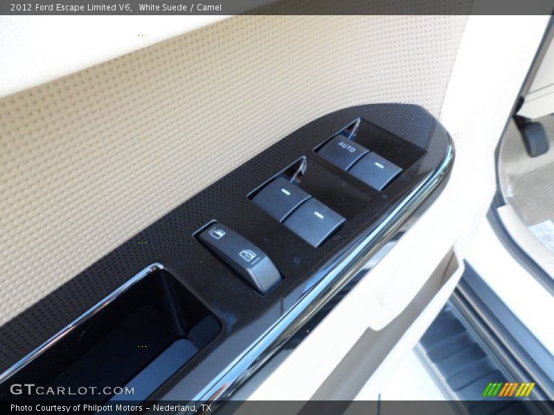 White Suede / Camel 2012 Ford Escape Limited V6