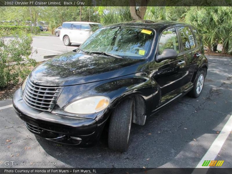 Black / Gray 2002 Chrysler PT Cruiser Limited