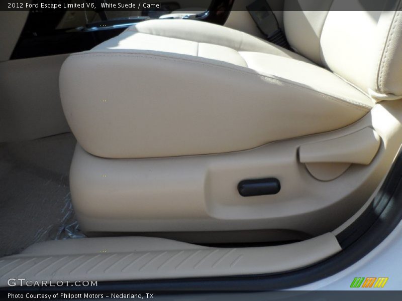 White Suede / Camel 2012 Ford Escape Limited V6
