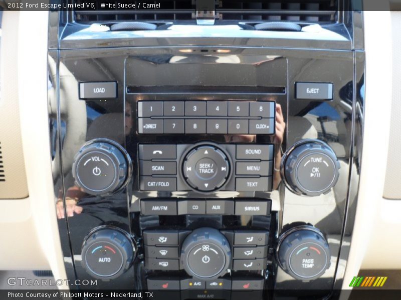 White Suede / Camel 2012 Ford Escape Limited V6