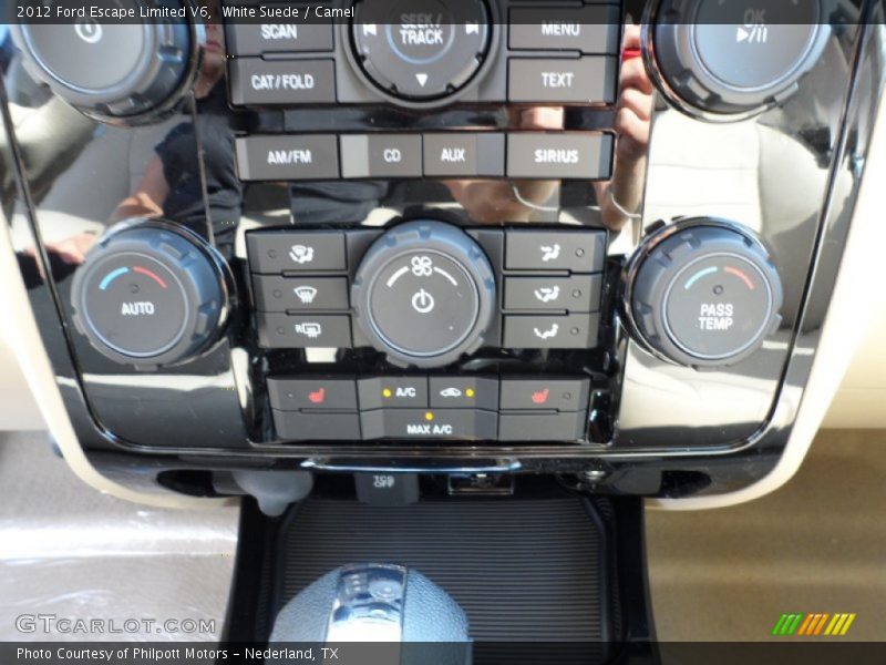 White Suede / Camel 2012 Ford Escape Limited V6