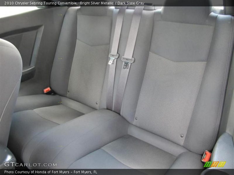 Bright Silver Metallic / Dark Slate Gray 2010 Chrysler Sebring Touring Convertible