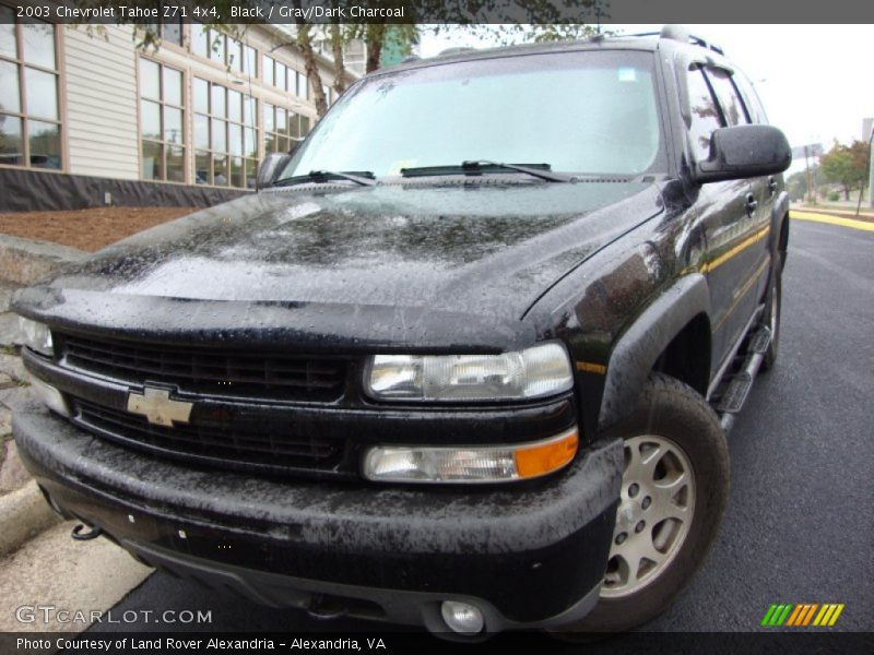 Black / Gray/Dark Charcoal 2003 Chevrolet Tahoe Z71 4x4