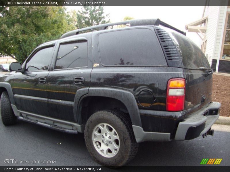 Black / Gray/Dark Charcoal 2003 Chevrolet Tahoe Z71 4x4
