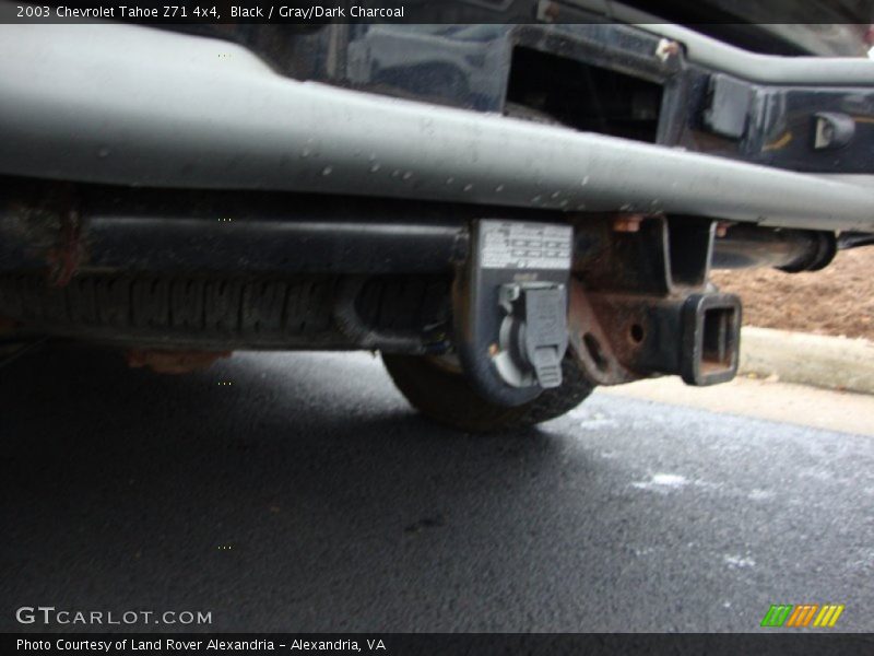 Black / Gray/Dark Charcoal 2003 Chevrolet Tahoe Z71 4x4