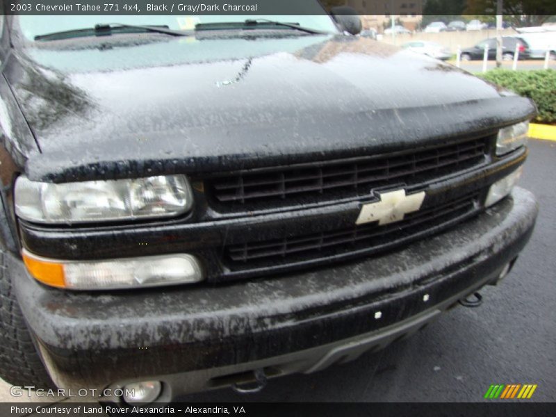 Black / Gray/Dark Charcoal 2003 Chevrolet Tahoe Z71 4x4