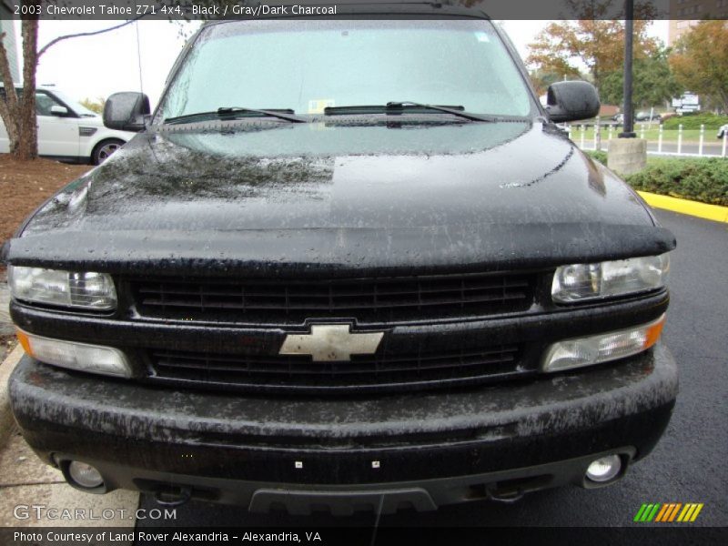 Black / Gray/Dark Charcoal 2003 Chevrolet Tahoe Z71 4x4