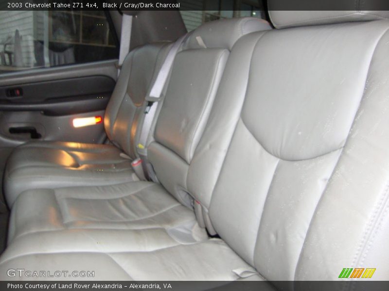 Black / Gray/Dark Charcoal 2003 Chevrolet Tahoe Z71 4x4
