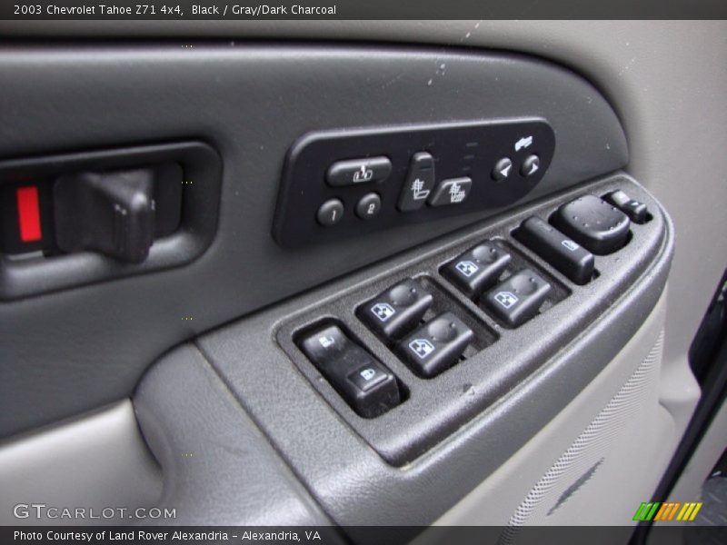Black / Gray/Dark Charcoal 2003 Chevrolet Tahoe Z71 4x4