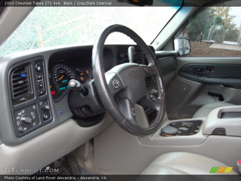 Black / Gray/Dark Charcoal 2003 Chevrolet Tahoe Z71 4x4