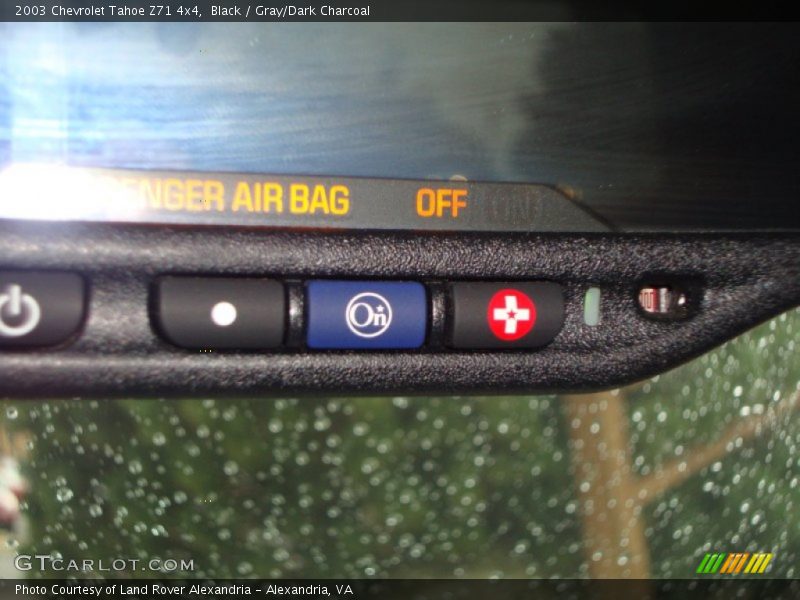 Black / Gray/Dark Charcoal 2003 Chevrolet Tahoe Z71 4x4