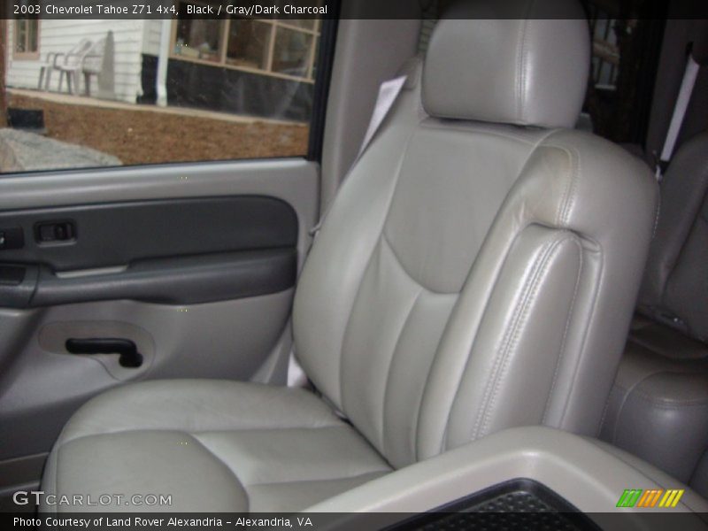 Black / Gray/Dark Charcoal 2003 Chevrolet Tahoe Z71 4x4