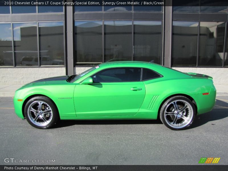 Custom Wheels of 2010 Camaro LT Coupe Synergy Special Edition