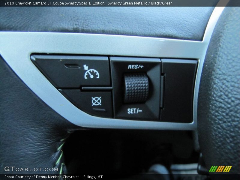 Synergy Green Metallic / Black/Green 2010 Chevrolet Camaro LT Coupe Synergy Special Edition