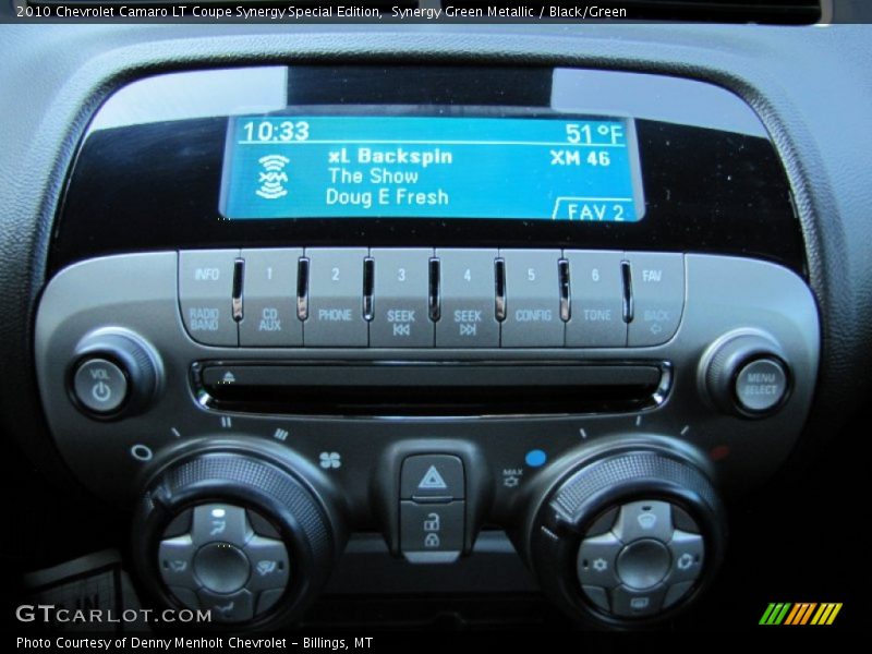 Synergy Green Metallic / Black/Green 2010 Chevrolet Camaro LT Coupe Synergy Special Edition
