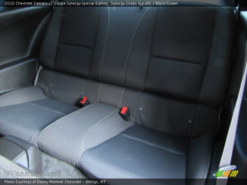 Synergy Green Metallic / Black/Green 2010 Chevrolet Camaro LT Coupe Synergy Special Edition