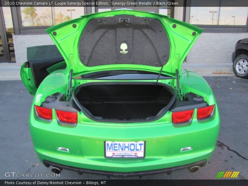 Synergy Green Metallic / Black/Green 2010 Chevrolet Camaro LT Coupe Synergy Special Edition