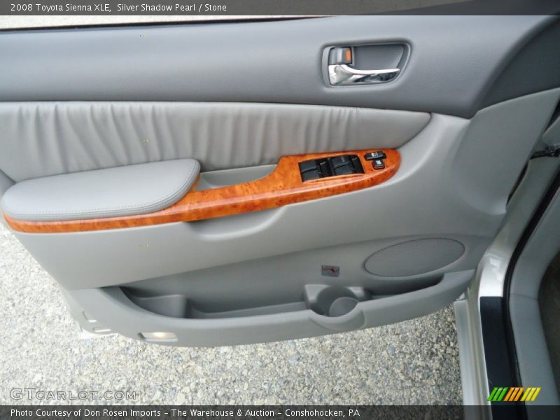 Silver Shadow Pearl / Stone 2008 Toyota Sienna XLE