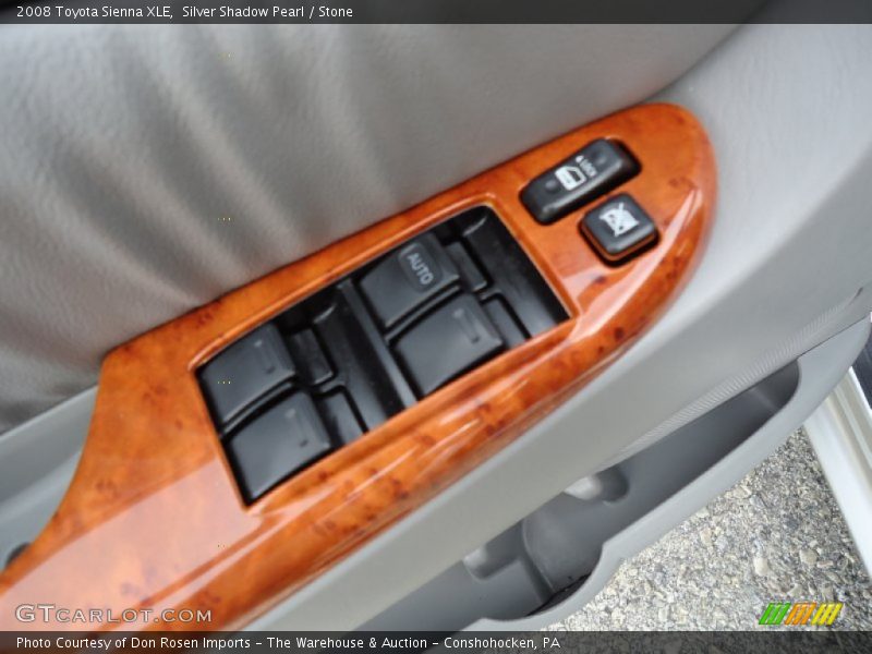 Silver Shadow Pearl / Stone 2008 Toyota Sienna XLE