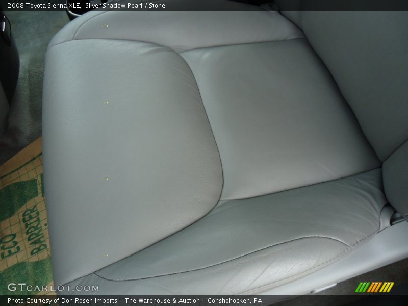 Silver Shadow Pearl / Stone 2008 Toyota Sienna XLE