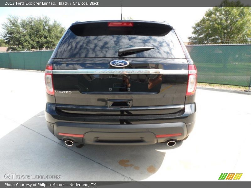 Black / Charcoal Black 2012 Ford Explorer Limited