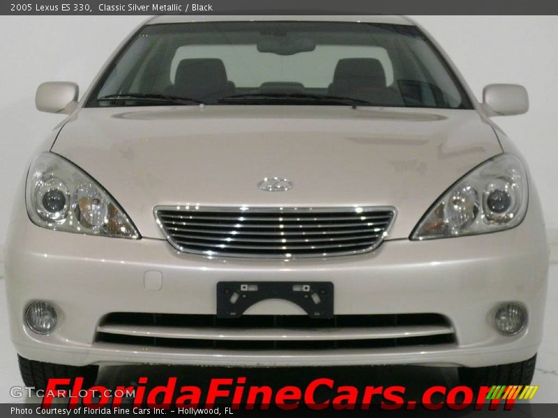 Classic Silver Metallic / Black 2005 Lexus ES 330