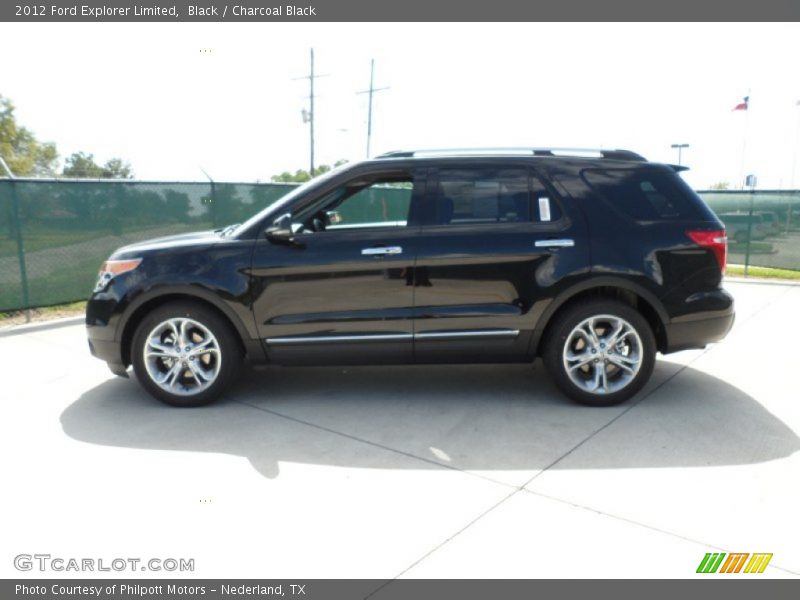 Black / Charcoal Black 2012 Ford Explorer Limited