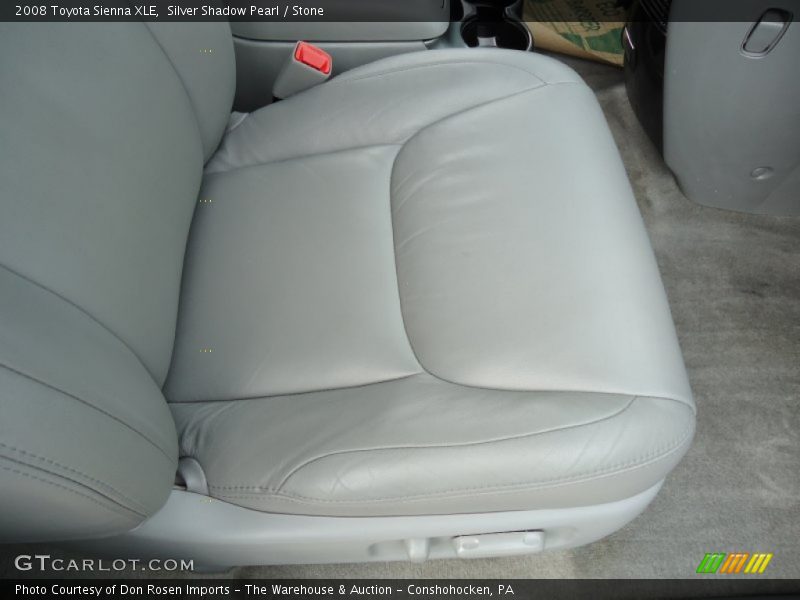 Silver Shadow Pearl / Stone 2008 Toyota Sienna XLE