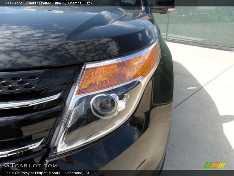 Black / Charcoal Black 2012 Ford Explorer Limited