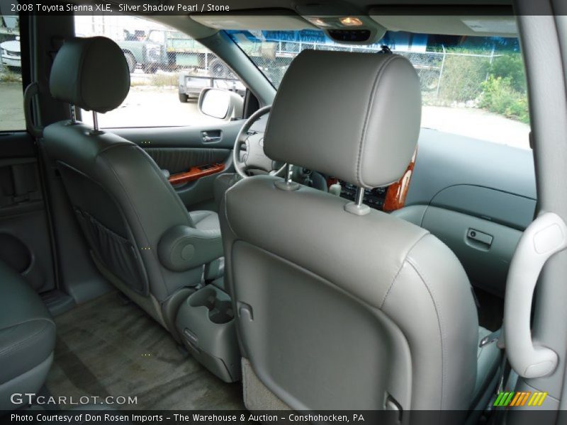 Silver Shadow Pearl / Stone 2008 Toyota Sienna XLE