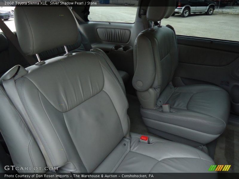 Silver Shadow Pearl / Stone 2008 Toyota Sienna XLE