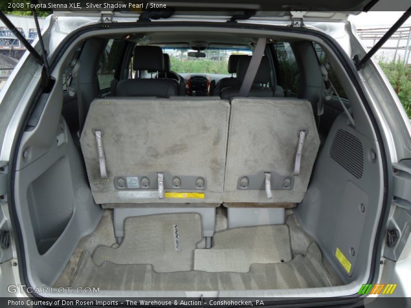 Silver Shadow Pearl / Stone 2008 Toyota Sienna XLE