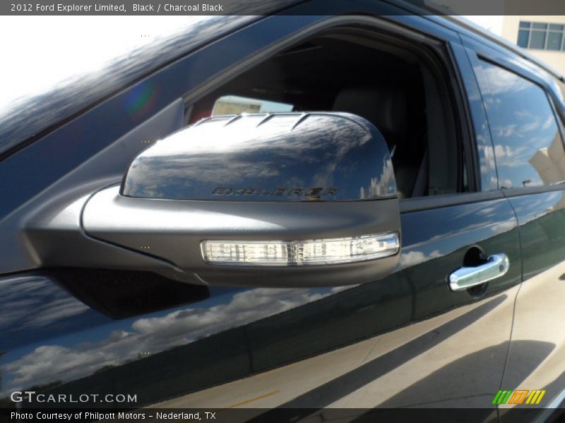 Black / Charcoal Black 2012 Ford Explorer Limited