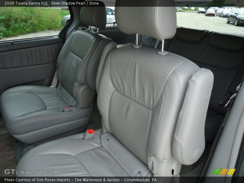 Silver Shadow Pearl / Stone 2008 Toyota Sienna XLE
