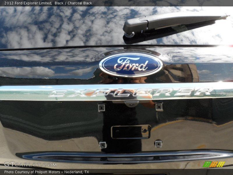 Black / Charcoal Black 2012 Ford Explorer Limited