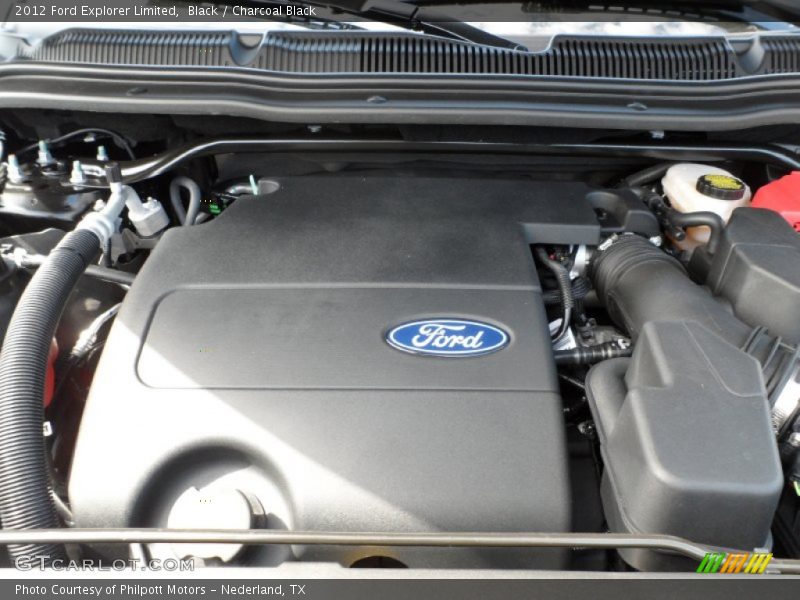 Black / Charcoal Black 2012 Ford Explorer Limited