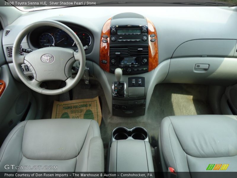 Silver Shadow Pearl / Stone 2008 Toyota Sienna XLE