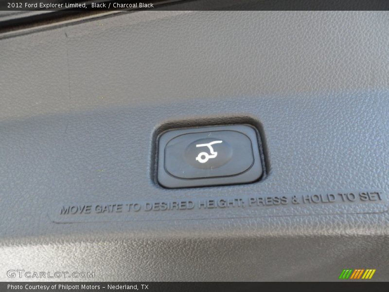 Black / Charcoal Black 2012 Ford Explorer Limited