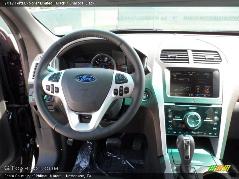 Dashboard of 2012 Explorer Limited
