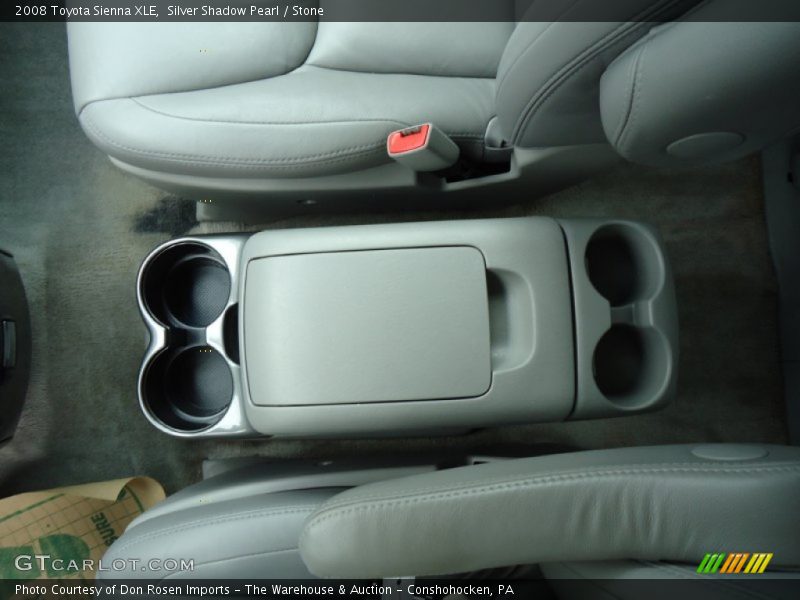 Silver Shadow Pearl / Stone 2008 Toyota Sienna XLE