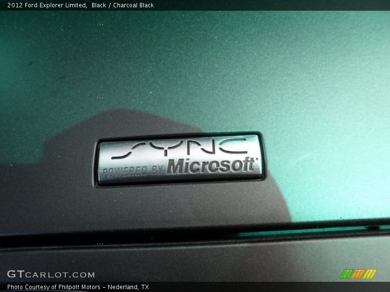 Black / Charcoal Black 2012 Ford Explorer Limited