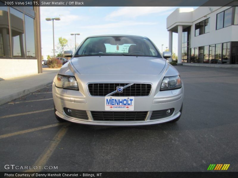 Silver Metallic / Off Black 2005 Volvo S40 T5