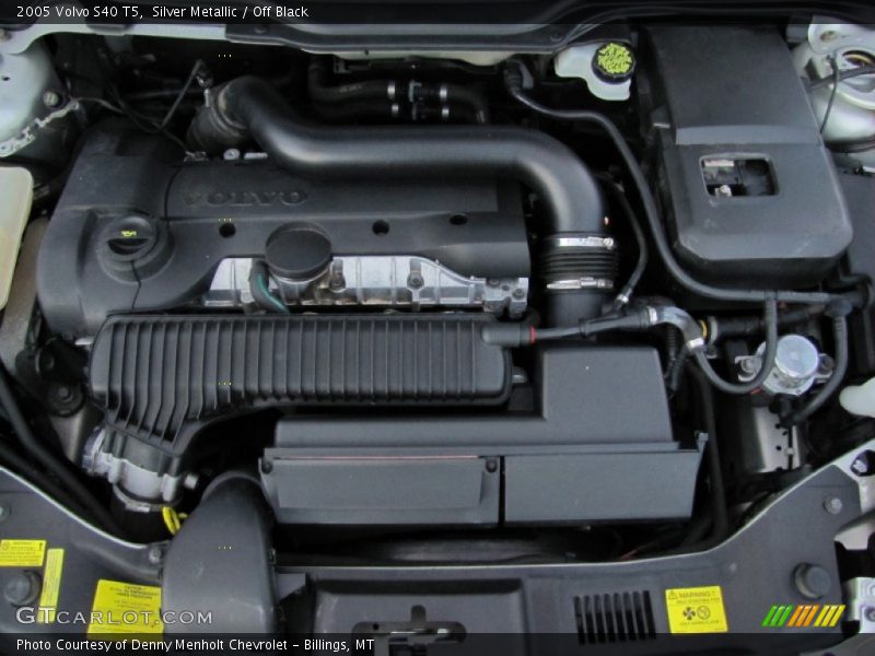  2005 S40 T5 Engine - 2.5 Liter Turbocharged DOHC 20 Valve Inline 5 Cylinder