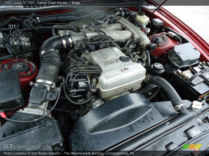  1992 SC 300 Engine - 3.0 Liter DOHC 24-Valve Inline 6 Cylinder