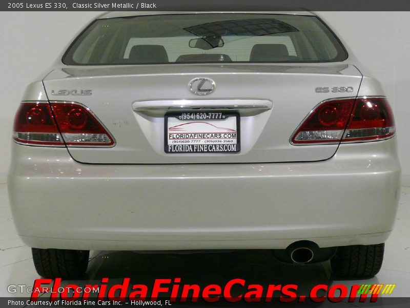 Classic Silver Metallic / Black 2005 Lexus ES 330