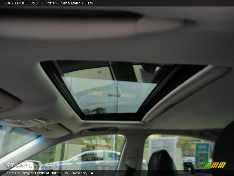 Tungsten Silver Metallic / Black 2007 Lexus ES 350