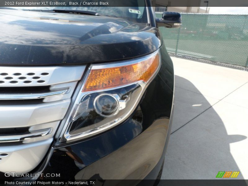 Black / Charcoal Black 2012 Ford Explorer XLT EcoBoost