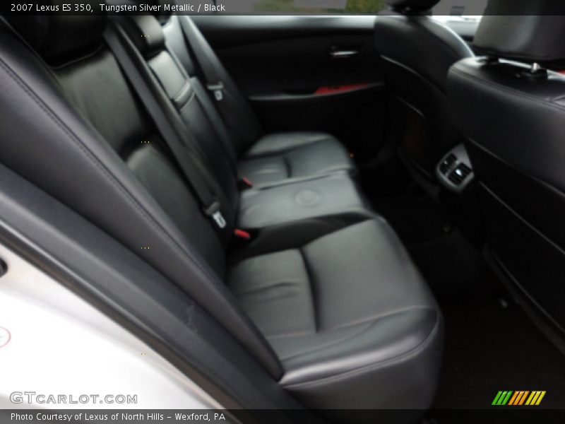 Tungsten Silver Metallic / Black 2007 Lexus ES 350